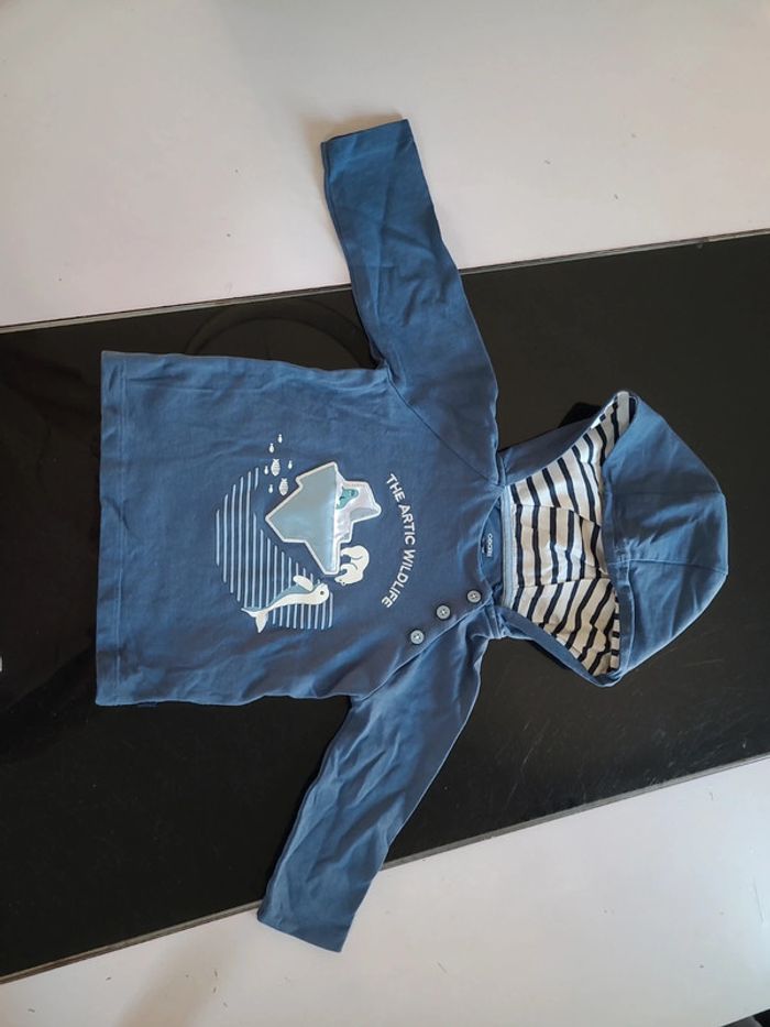 Pull fin à capuche - photo numéro 2