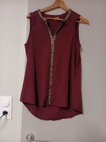 Débardeur bordeaux only