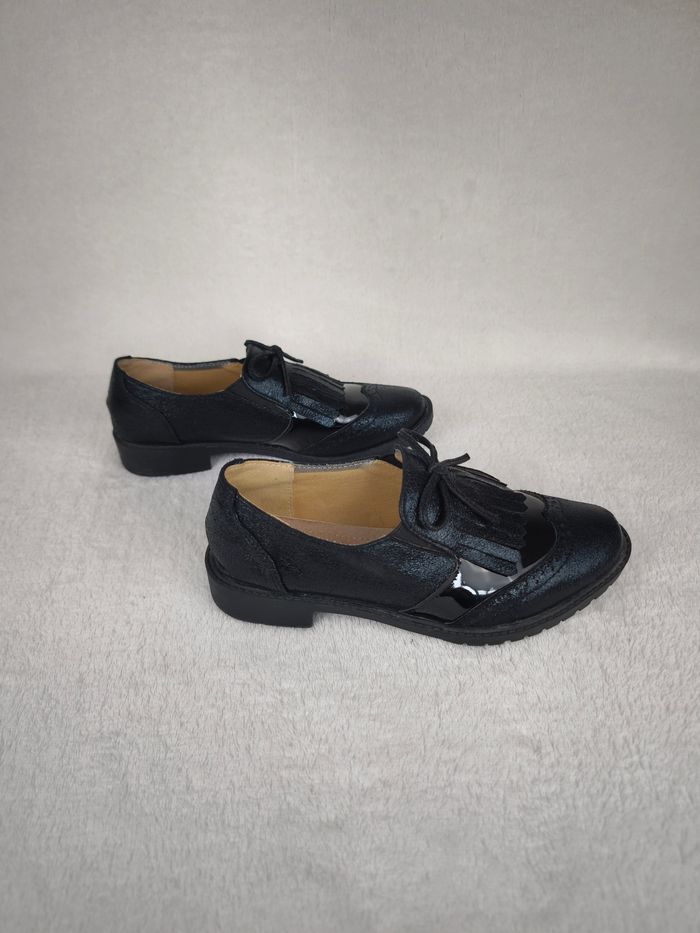 Derbies noir kid's pop fille pointure 35 - photo numéro 7