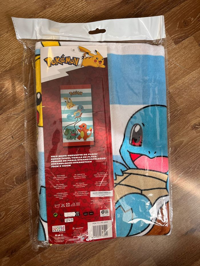 Serviette de plage - Pokémon - photo numéro 2