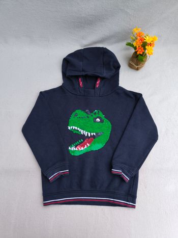 Pull à capuche garçon Sergent Major 7 ans