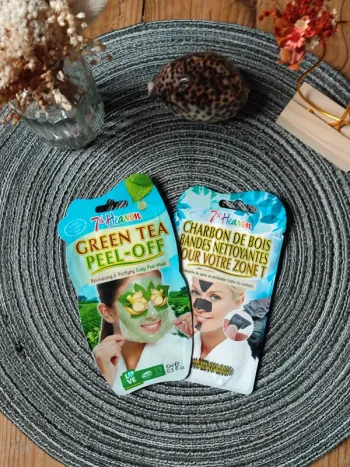 Lot de deux masques visage