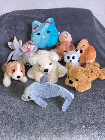 Lot de 10 peluches