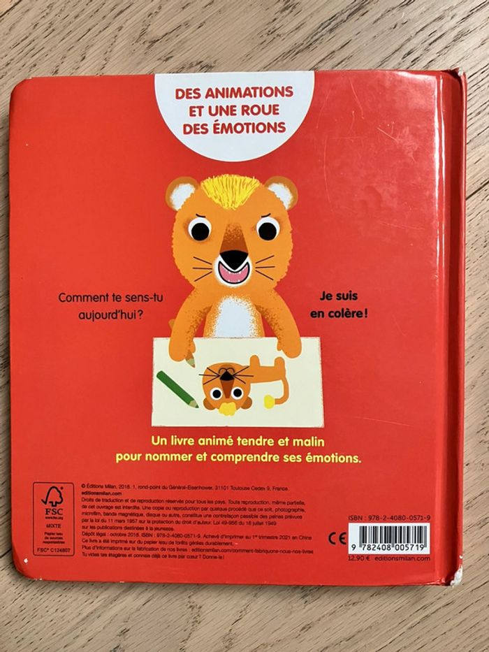 Livre Mes petites émotions Milan - photo numéro 3