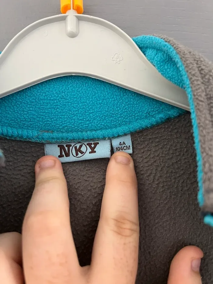 Veste polaire zippée enfant – Kiabi NKY - photo numéro 2