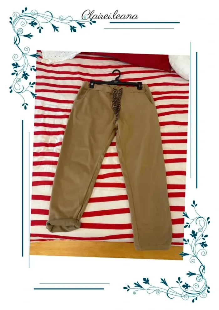 🛑 pantalon marron grande taille 🛑 3XL