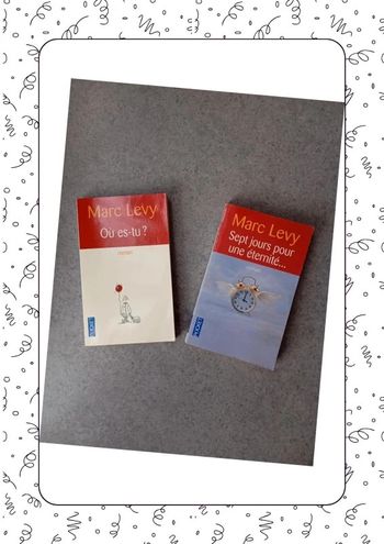 Lot 2 livres Marc Levy