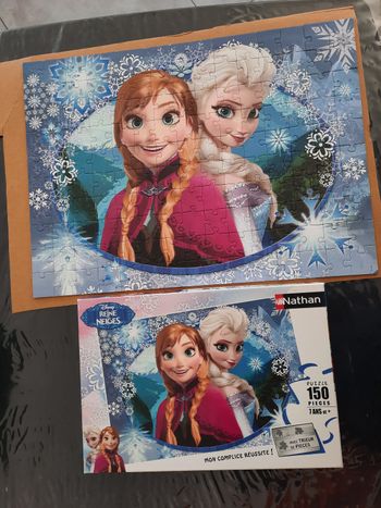 Puzzle reine des neiges Nathan 150 pièces