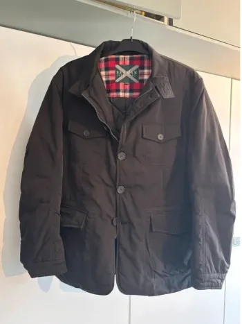 Veste matelassé noire imperméable T50