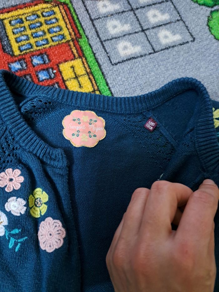 Gilet sergent major 5 ans - photo numéro 2