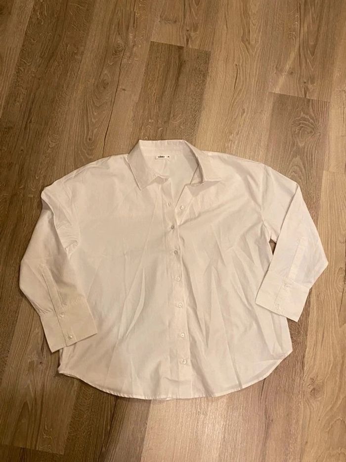 chemise blanche large femme taille M gemo