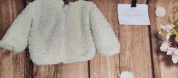 Veste polaire douce blanche