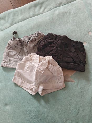 Lot de 3 shorts 18 mois