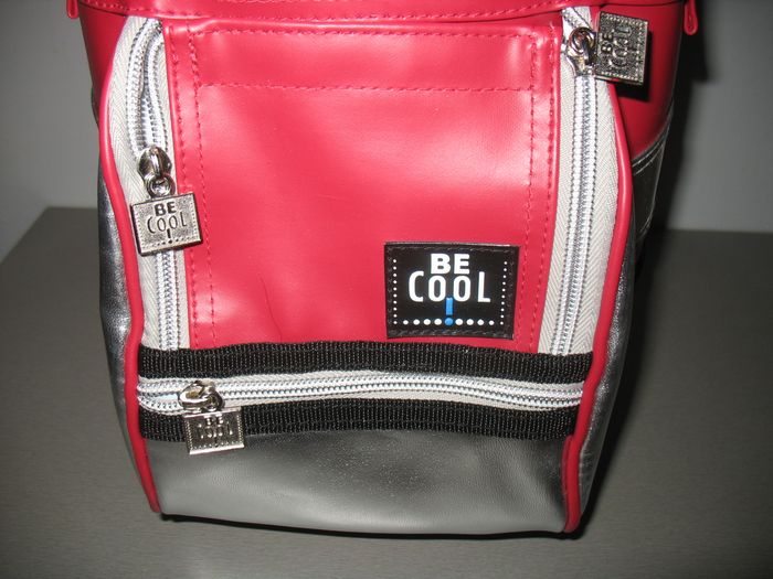 SAC ISOTHERME BORDEAUX ET ARGENT "BE COOL" - NEUF - n°11 - photo numéro 3
