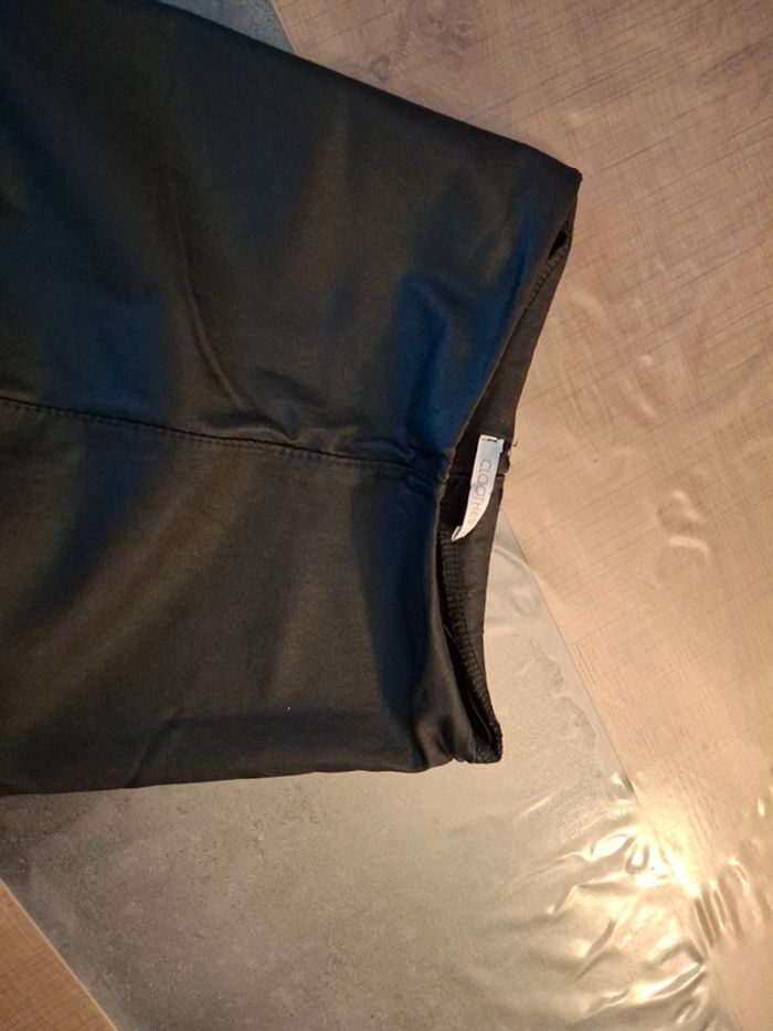 Legging simili cuir 🩶 - photo numéro 4