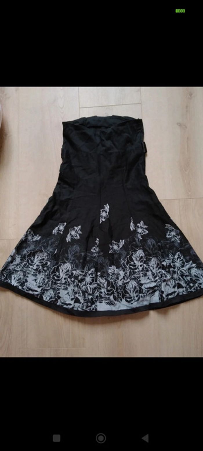 Robe bustier noire taille M - photo numéro 4