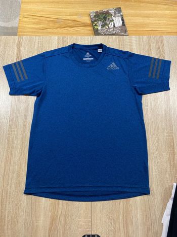 T shirt Adidas de spot bleu