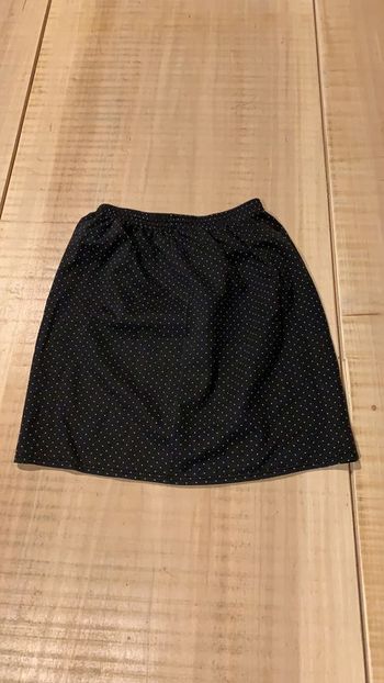 Jupe épaisse noir à petit pois GLIF 42/44 très bon état