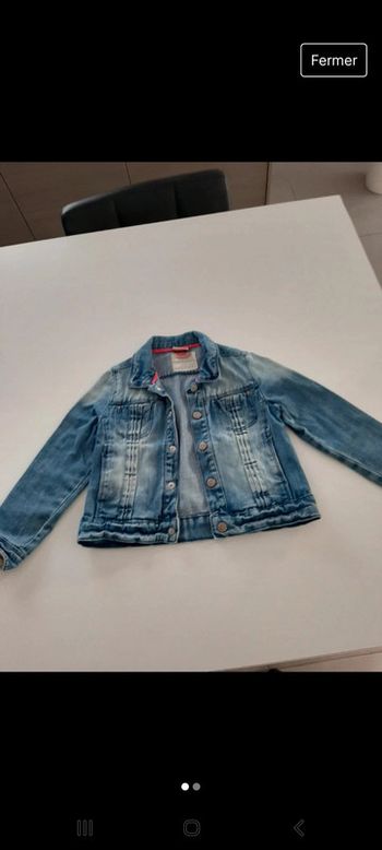 Veste en jean 5ans