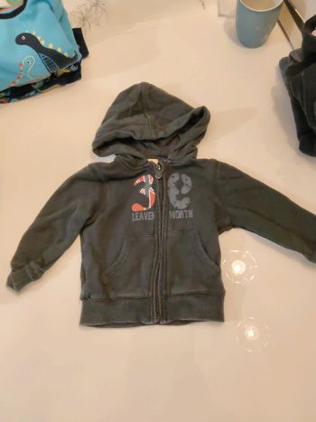 Veste a capuche 12 mois