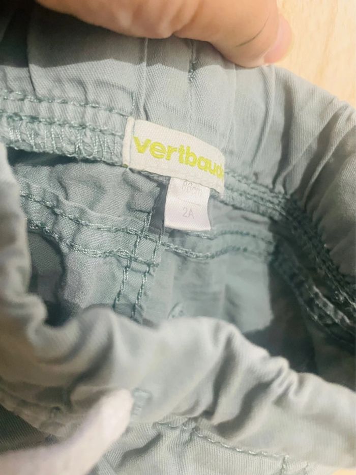 Short uni vertbaudet, élastique à la taille 2 ans - 86 cm - photo numéro 5