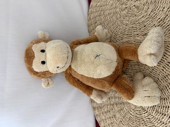 BABYNAT DOUDOU SINGE MARRON