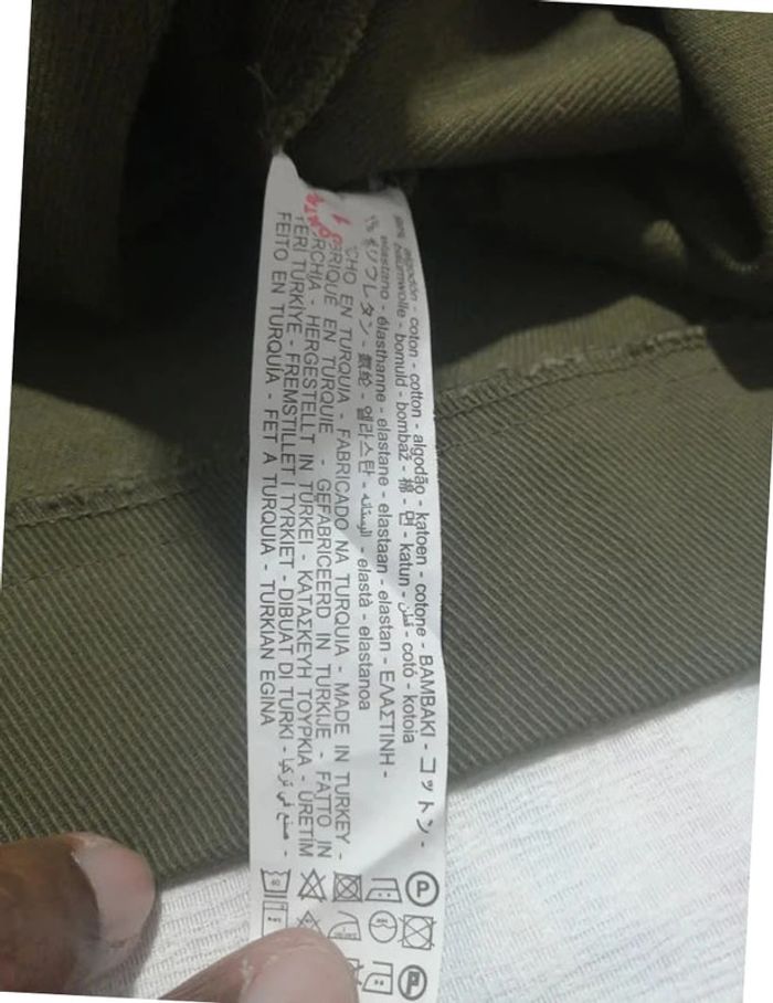 jupe Zara kaki taille Xl - photo numéro 4