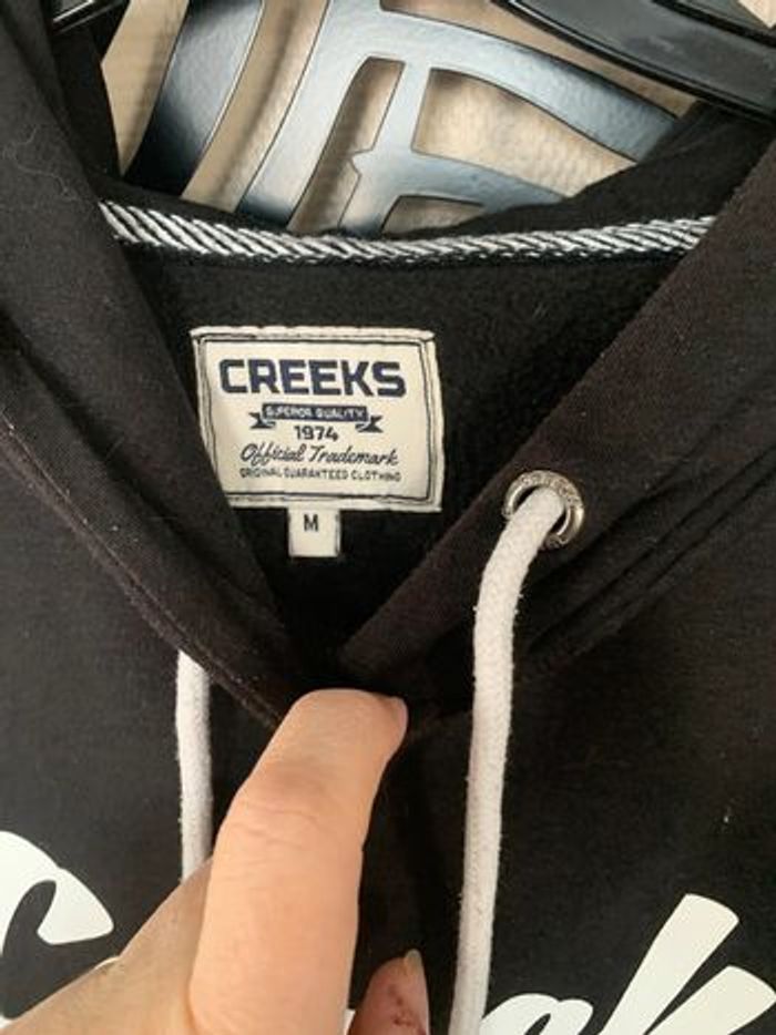 Sweat à capuche homme creeks M - photo numéro 2