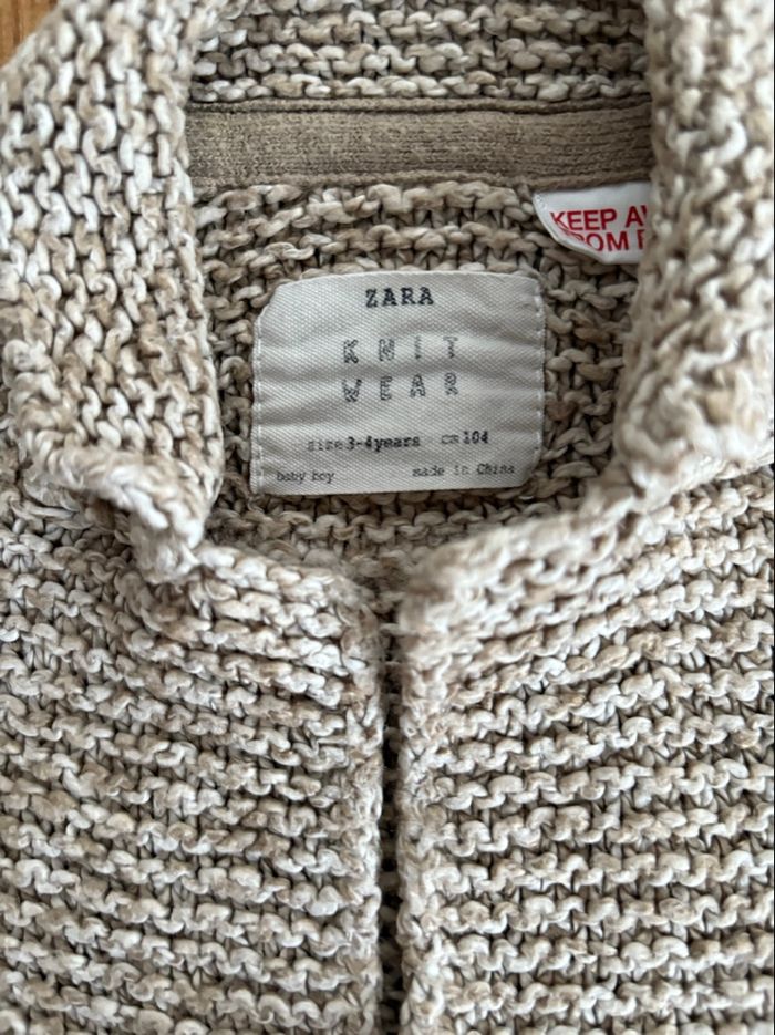 Gilet Zara boy 3-4 ans - photo numéro 4