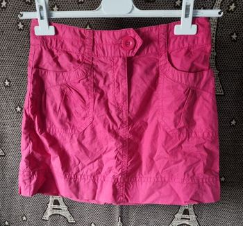 Jupe rose taille 34