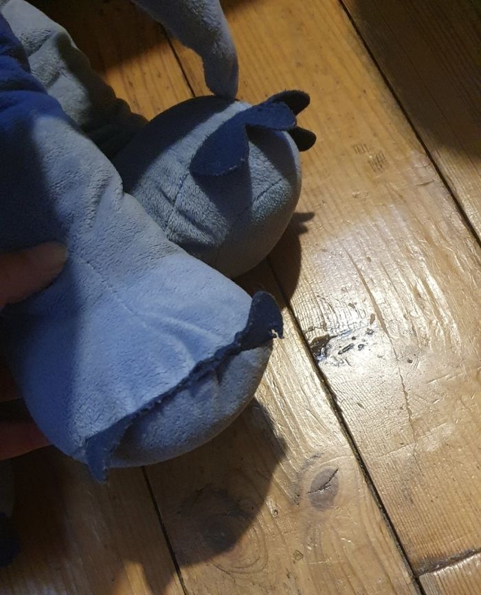Grosse peluche disney stitch bleue 50 cm - photo numéro 2