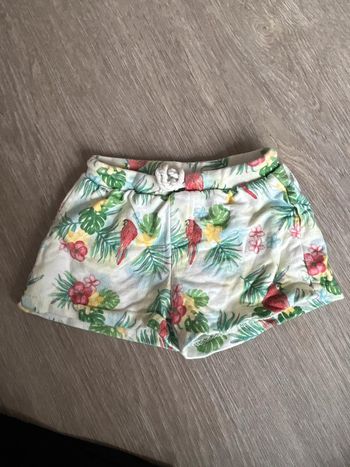 Short tropical Zara 9/12 mois
