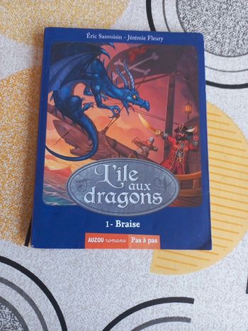 Livre Auzou dès 7 ans L'île aux dragons tome 1