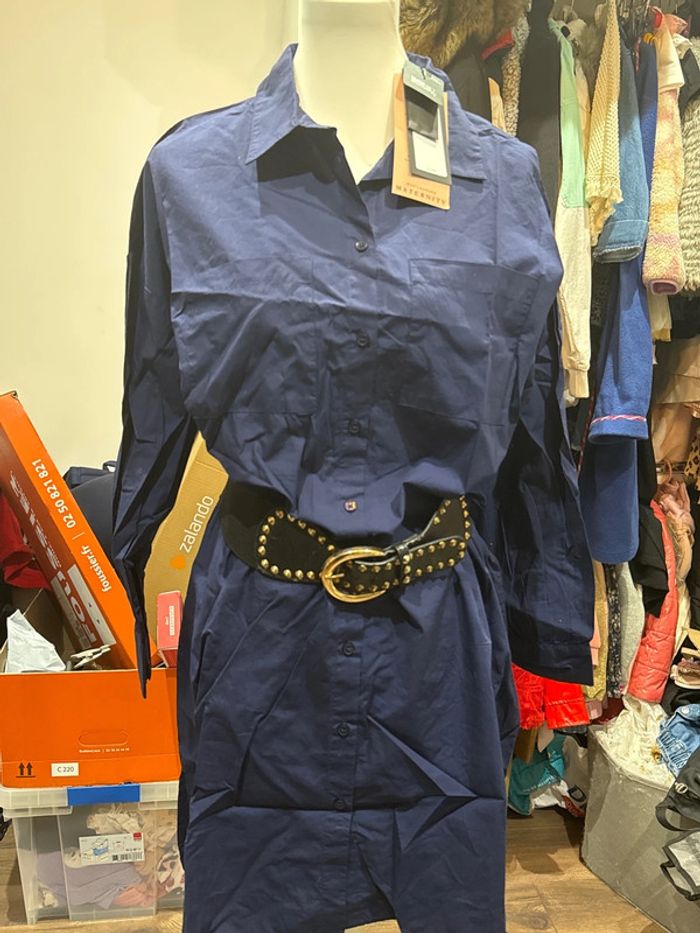 Robe chemise maternité