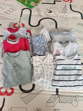 Lot pyjamas garçon 3 mois 