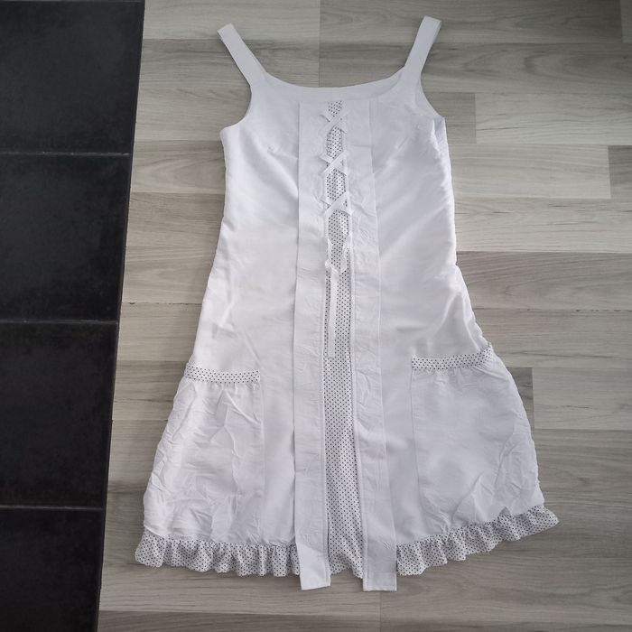 Ensemble robe + jupe blanche Mia Soana taille 38 - photo numéro 2