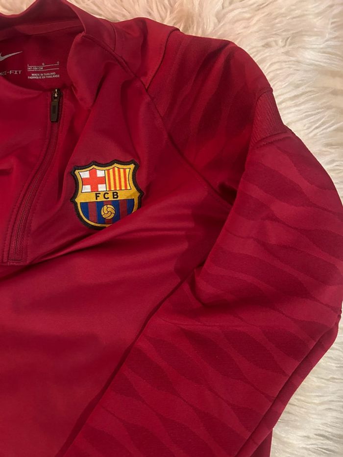 Garçon 👦🏻 Haut foot nike Barcelone bordeaux - Taille L/147-158 cm - photo numéro 3