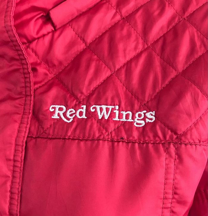 Veste rouge NHL red wings de détroit avec ceinture - photo numéro 8