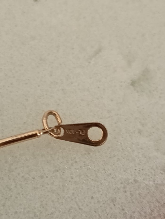 Bracelet plaqué or. - photo numéro 5