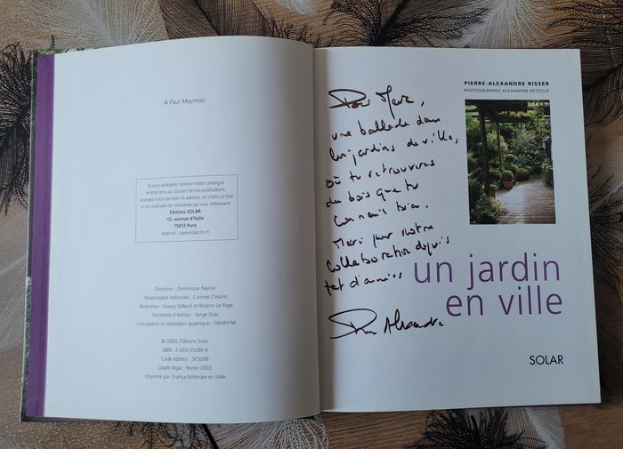 Un jardin en ville Pierre-Alexandre Risser - photo numéro 2