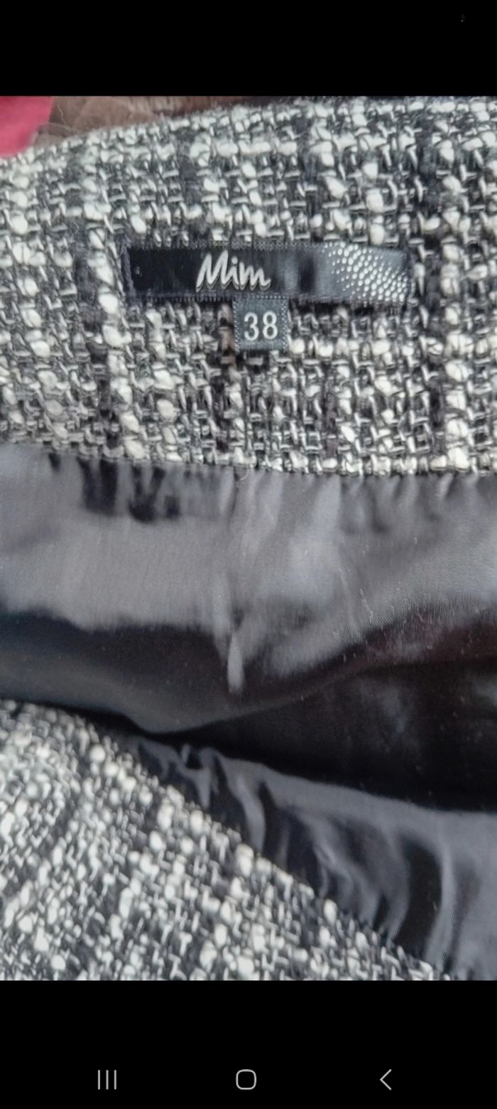 Jupe en lainage Mim taille 38 - photo numéro 9
