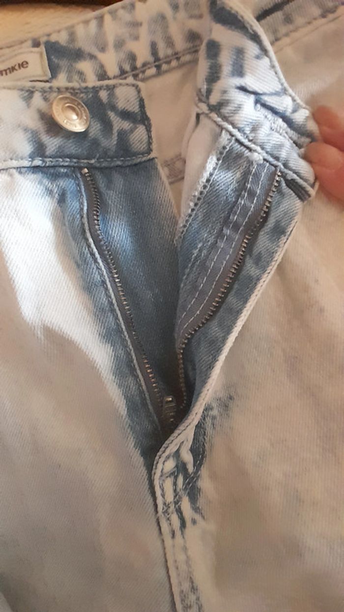 Jeans déchiré, couleur bleu très clair, Taille 38, Marque Denim Pimkie - photo numéro 11