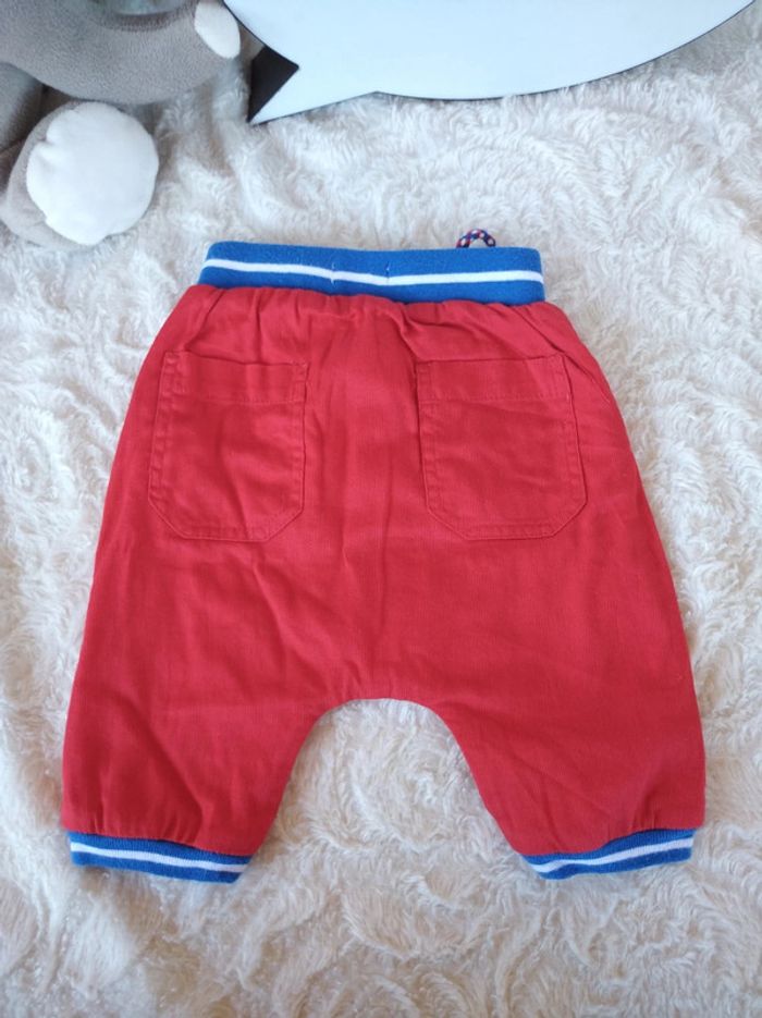 Pantalon doublé style sarouel Garçon 3 mois Dpam 100% coton - photo numéro 9