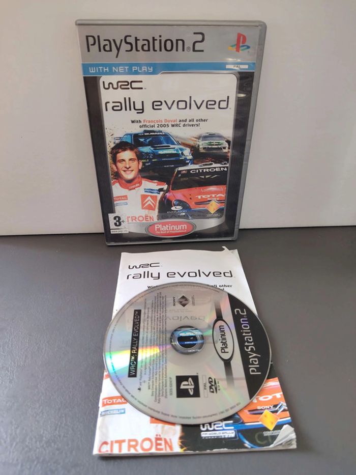 WRC Rally Evolved ps2