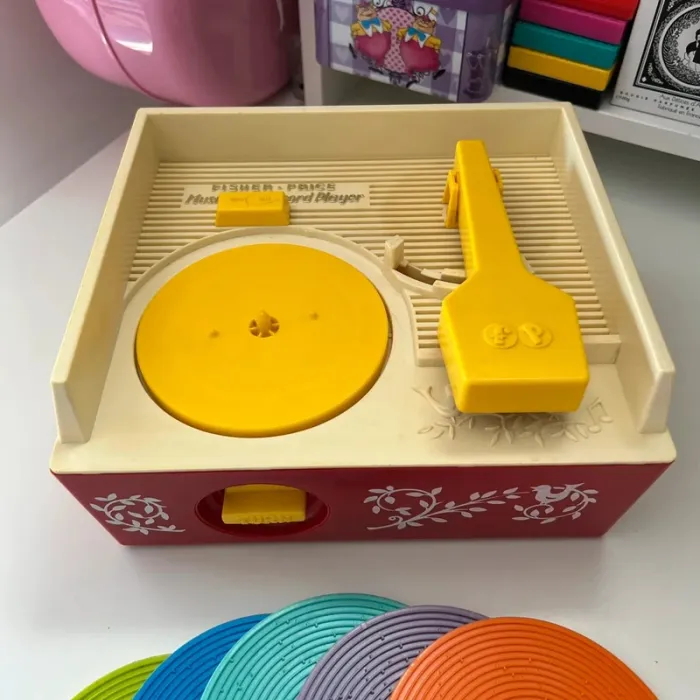 Tourne-disque fisher-price vintage - photo numéro 3
