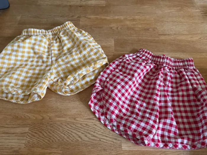 Shorts a carreaux
