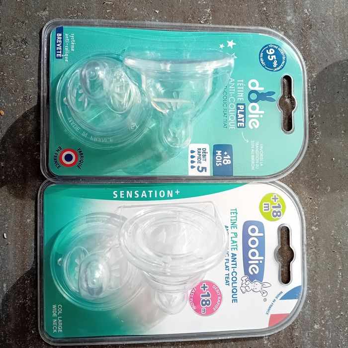 2 lots de tetine pour biberon - photo numéro 2