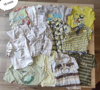 T-shirts 18 mois