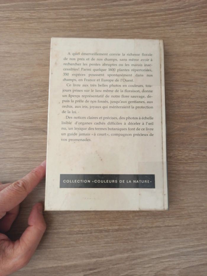 Livre fleurs des prés et des champs - photo numéro 2