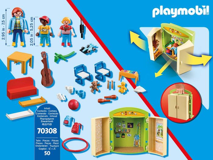 PLAYMOBIL 70308 CITY LIFE LE JARDIN D'ENFANTS - photo numéro 3